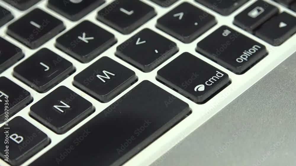 Computer laptop keyboard with keys and digits close up - Cyber security concept Computer laptop keyboard with keys and digits close up - Cyber security concept