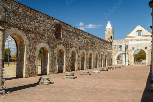 Ruins of the Cuilapan de Guerrero monastery, Oaxaca, Mexico photo