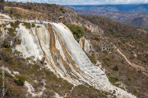 Hierve el Agua waterfall  Oaxaca  Mexico