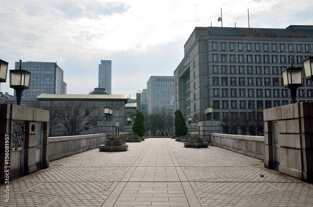 Fototapeta premium 大阪 水晶橋