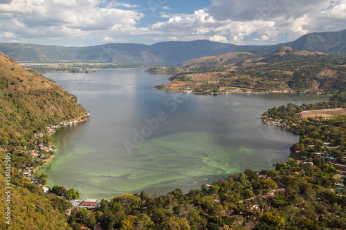 A view over lake Amatitlan, Guatemala photo
