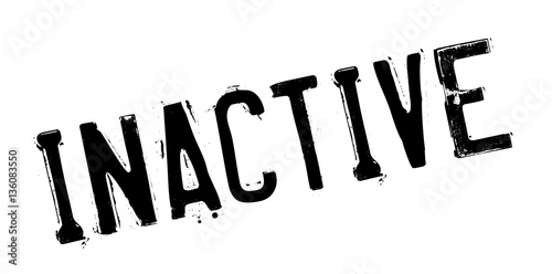 Inactive rubber stamp. Grunge design with dust scratches. Effects can be easily removed for a clean, crisp look. Color is easily changed.