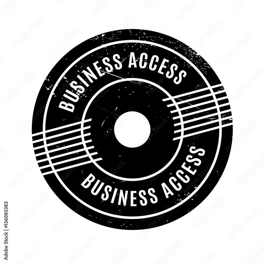 Business Access rubber stamp. Grunge design with dust scratches. Effects can be easily removed for a clean, crisp look. Color is easily changed. Business Access rubber stamp. Grunge design with dust scratches. Effects can be easily removed for a clean, crisp look. Color is easily changed.