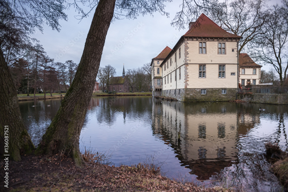 Obraz premium castle struenkede herne germany