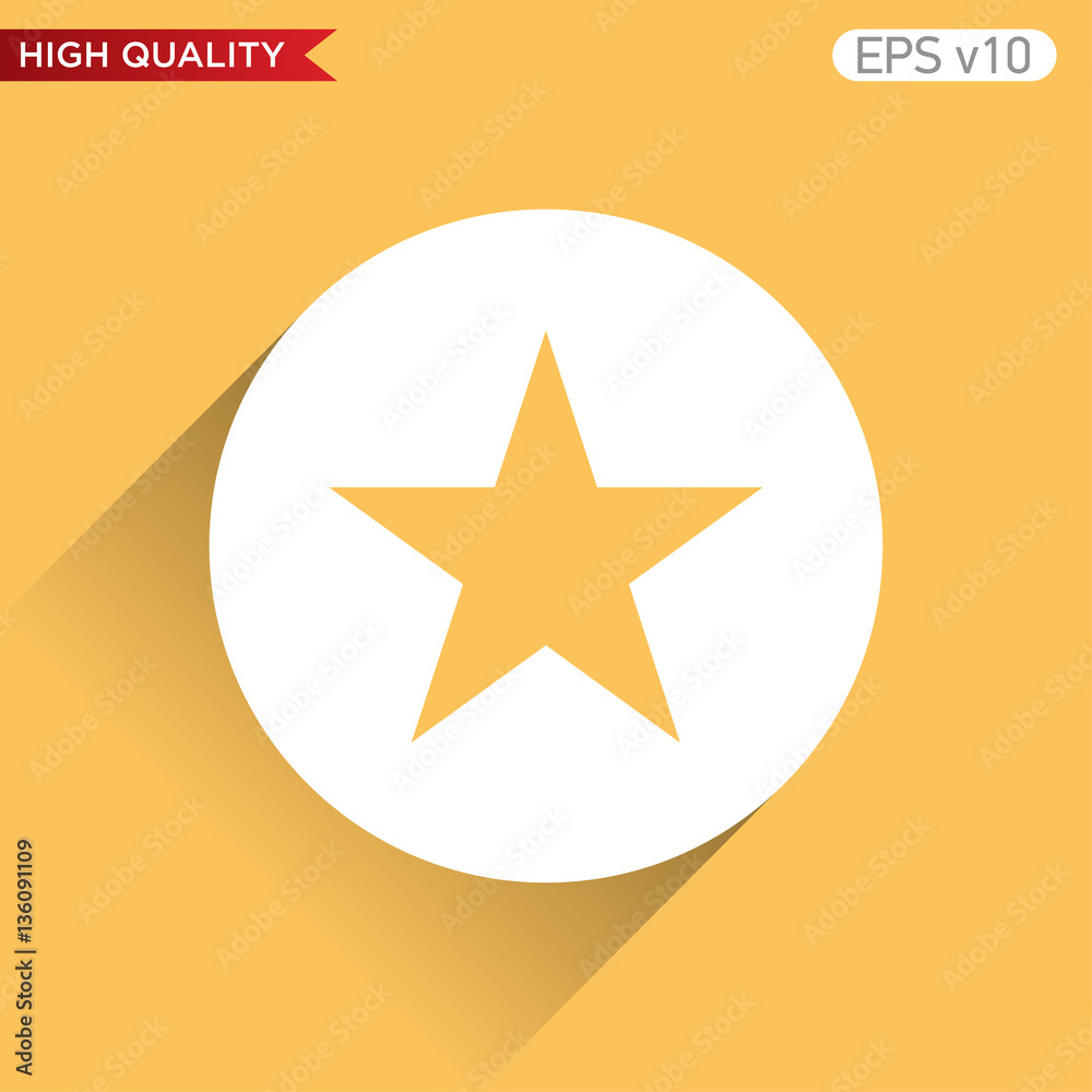 Star icon. Button with star icon. Modern UI vector. Star icon. Button with star icon. Modern UI vector.