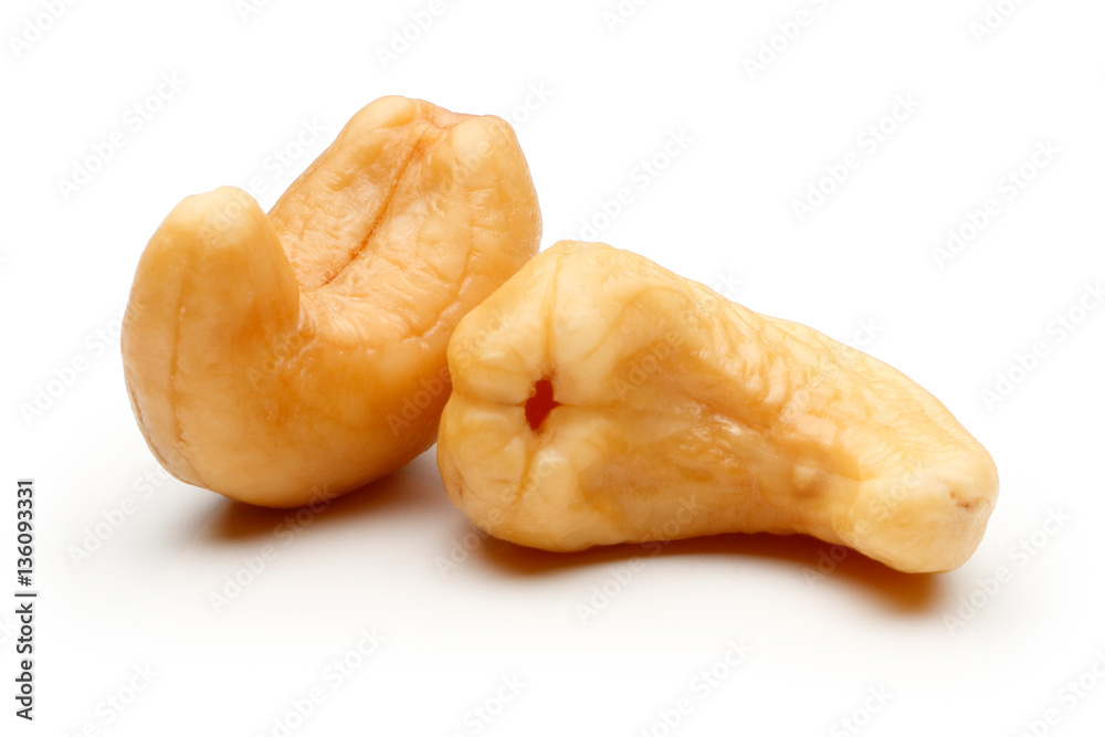 Cashew nut isolated Cashew nut isolated