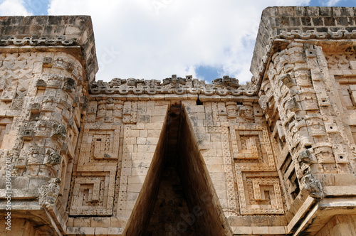Uxmal Maya ruins in Yucatan, Mexico