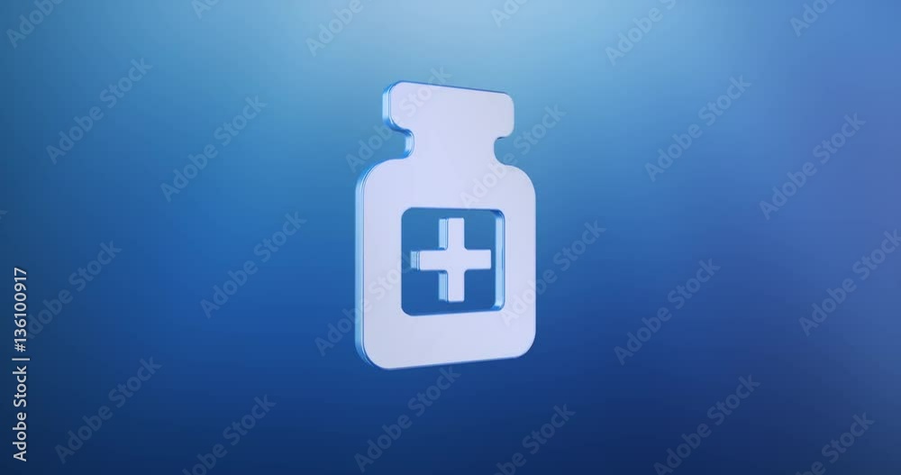 Animated Medical Pill Bottles Blue 3d Icon Loop Modules for edit with alpha matte
Animated Medical Pill Bottles Blue 3d Icon Loop Modules for edit with alpha matte