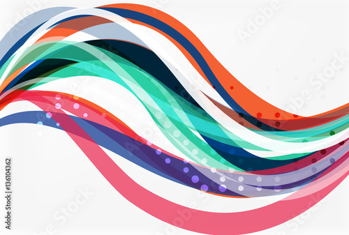 Flowing abstract background