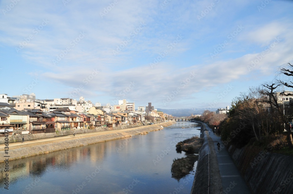 Obraz premium 鴨川