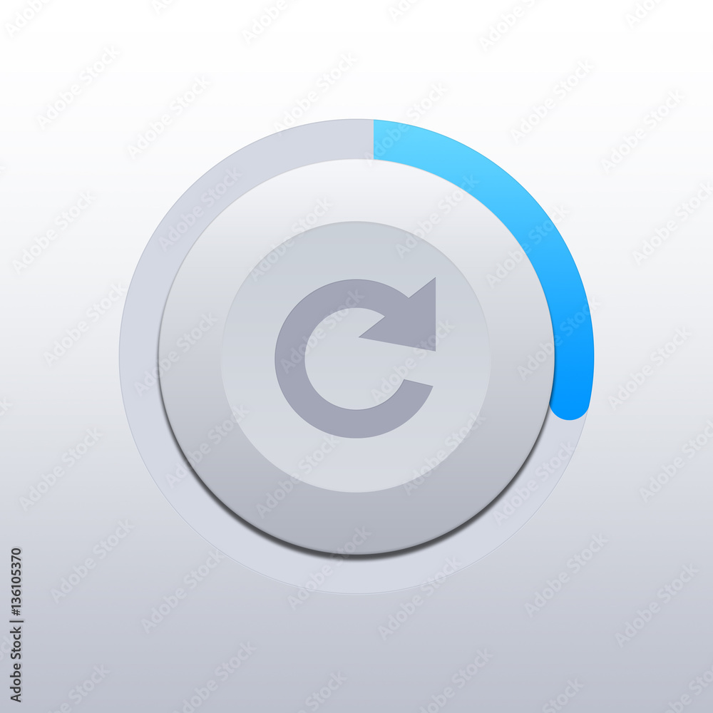 sky blue reload button, reload icon logo symbol sky blue reload button, reload icon logo symbol