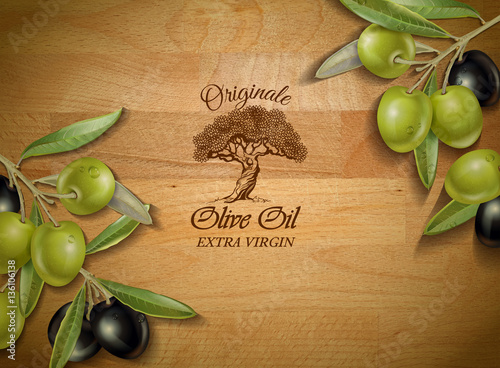 Olive horizontal banner