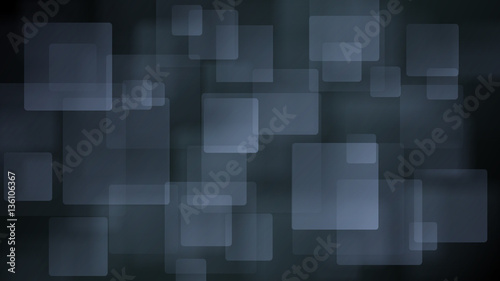 Gray abstract background of blurry squares