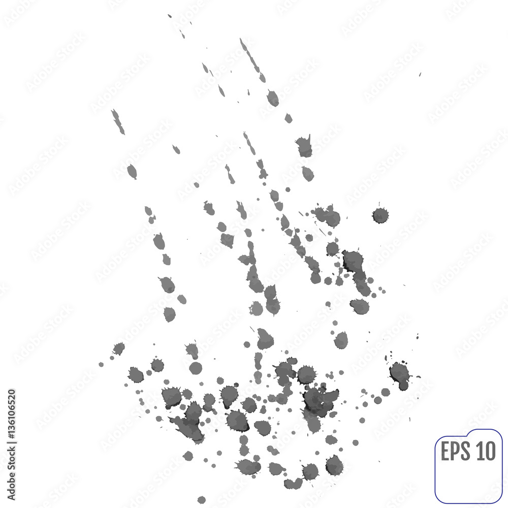 Paint splat set.Paint splashes set for design use.Abstract vecto Paint splat set.Paint splashes set for design use.Abstract vecto