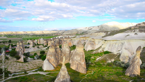 Landscape of Cappadocia.