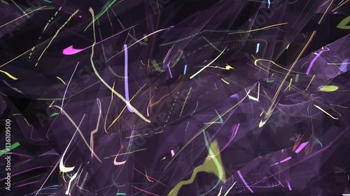 Abstract futuristic tunnel
