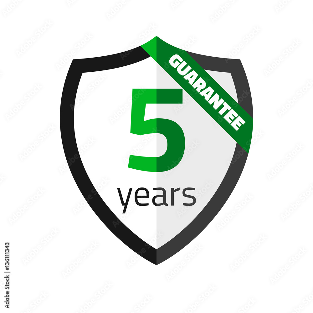 5 years guarantee 5 years guarantee