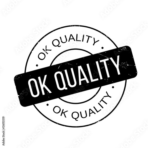 Ok Quality rubber stamp. Grunge design with dust scratches. Effects can be easily removed for a clean, crisp look. Color is easily changed.