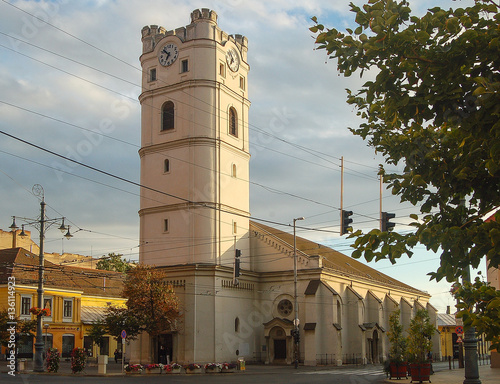 Принти на полотні Reformed Church (Csonkatemplom) in Debrecen, Hungary