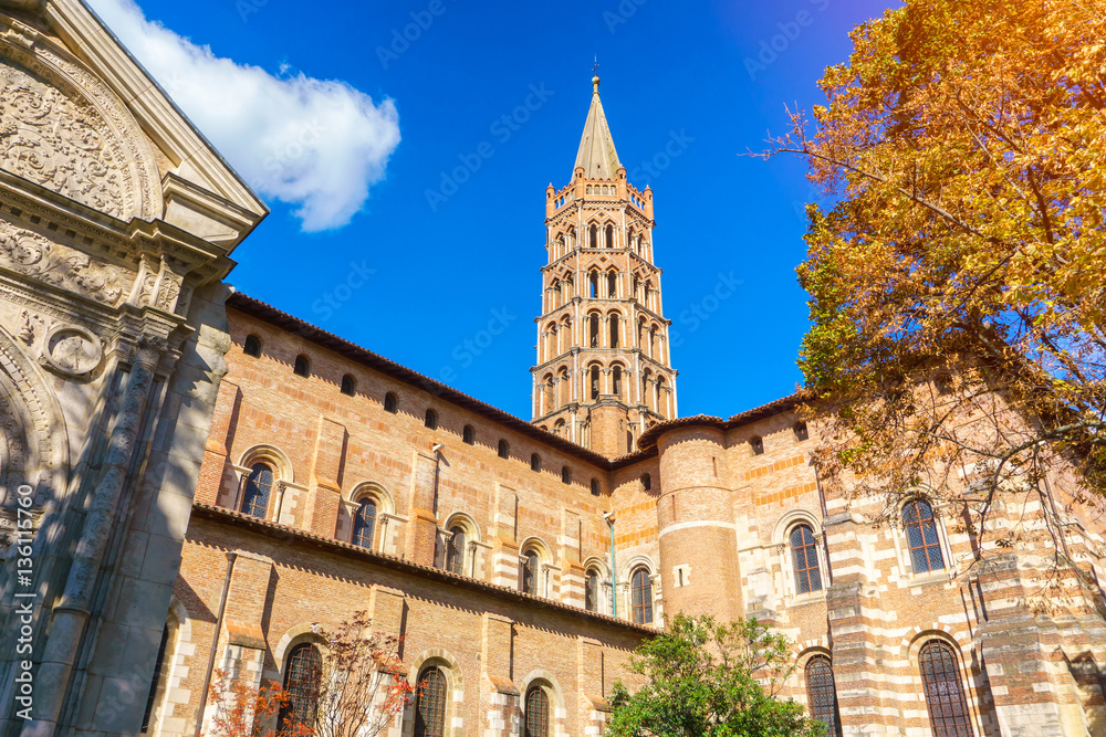 Basilica of Saint Sernin in Toulouse France Basilica of Saint Sernin in Toulouse France