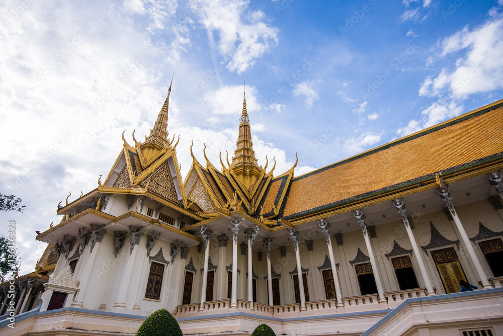 Fototapeta premium Architecture in the temple of thailand