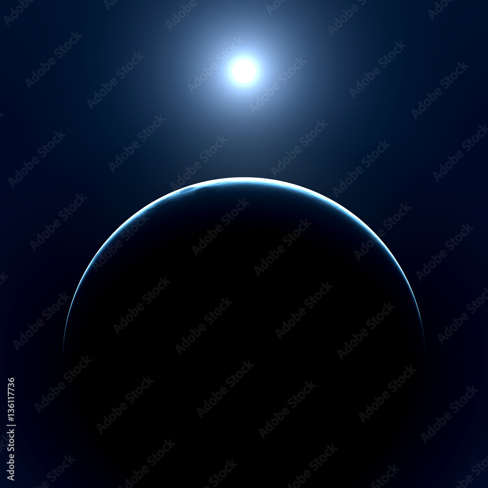 Fototapeta premium Księżyc ciało niebieskie