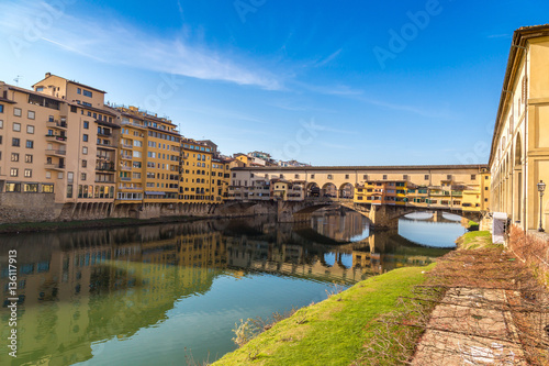 The Ponte Vecchio bridge  in Florence © Sergii Figurnyi
