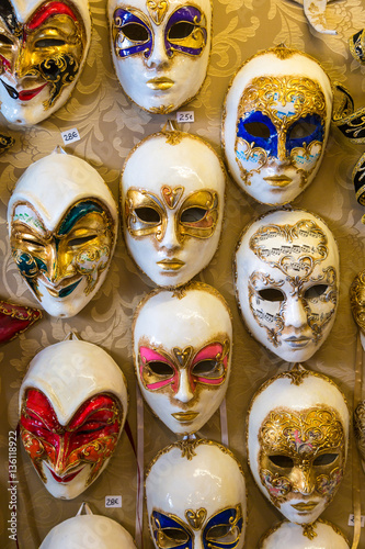 Carnival masks in Venice