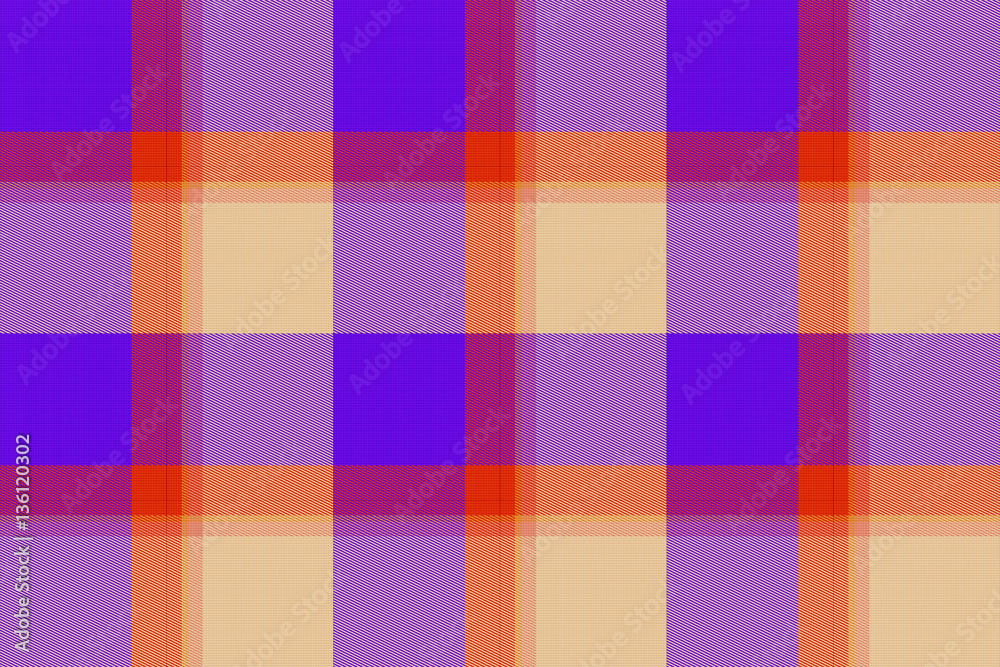 Obraz premium Wide continuous plaid fabric pattern