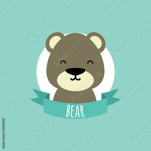 Cute Cartoon bear