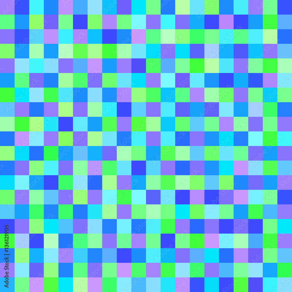 Pixel pattern. Vector seamless pixel art background