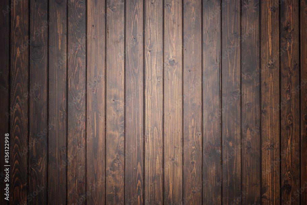 Black pine wood wall texture for background - obrazy, fototapety, plakaty 