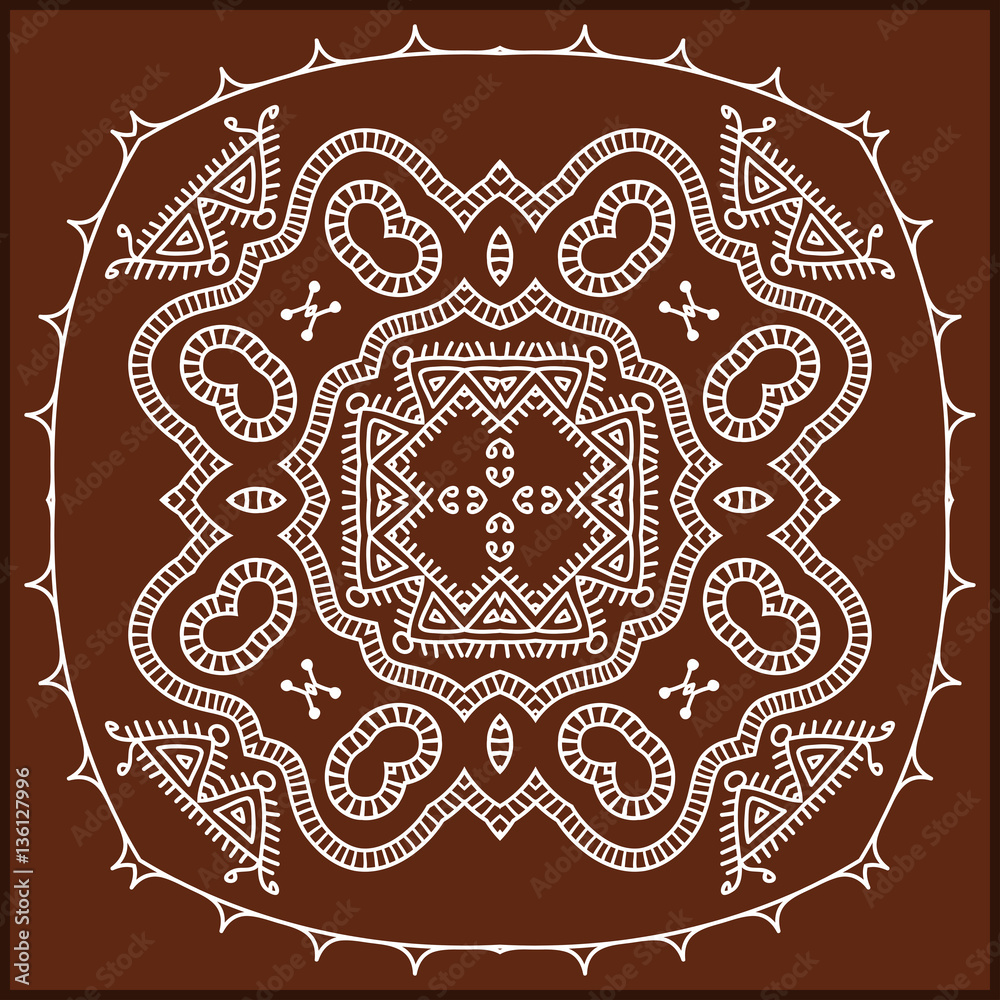 Folk, Tribal Design, Motif, Wall Painting Folk, Tribal Design, Motif, Wall Painting
