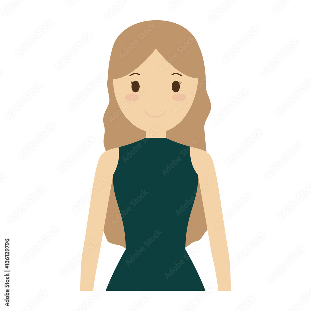 people casual woman cloth icon, vector illustration people casual woman cloth icon, vector illustration