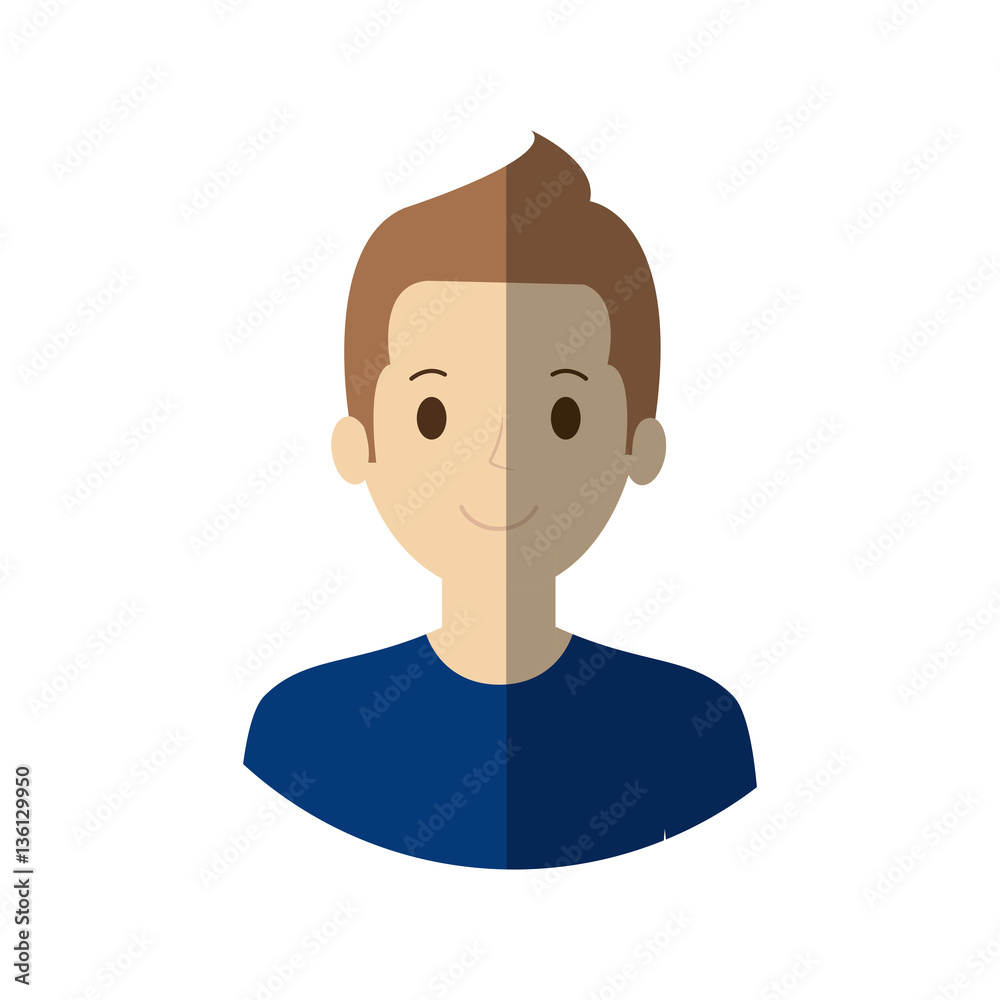people casual man cloth icon, vector illustration people casual man cloth icon, vector illustration