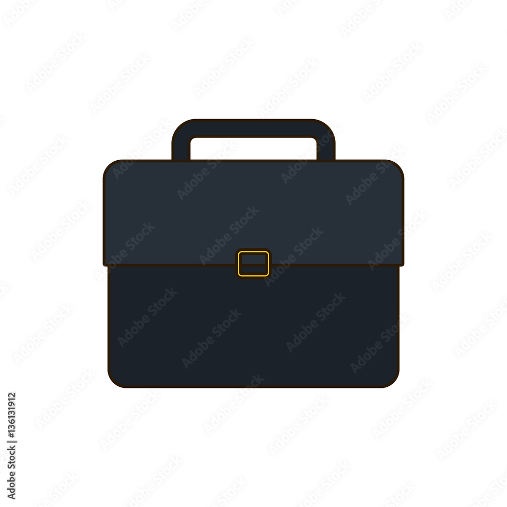 black suitcase icon design image, vector illustration black suitcase icon design image, vector illustration