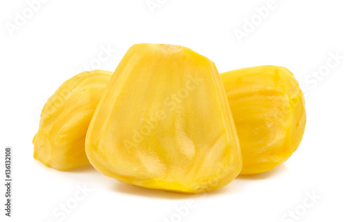 Jackfruit isolated on the white background