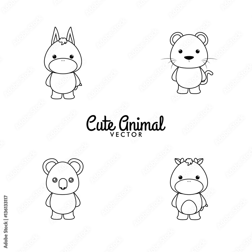 Cute Cartoon animals