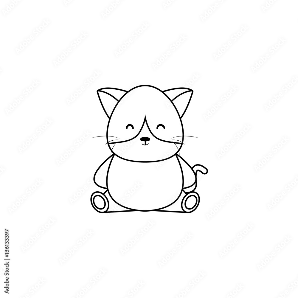 Cute Cartoon cat Cute Cartoon cat