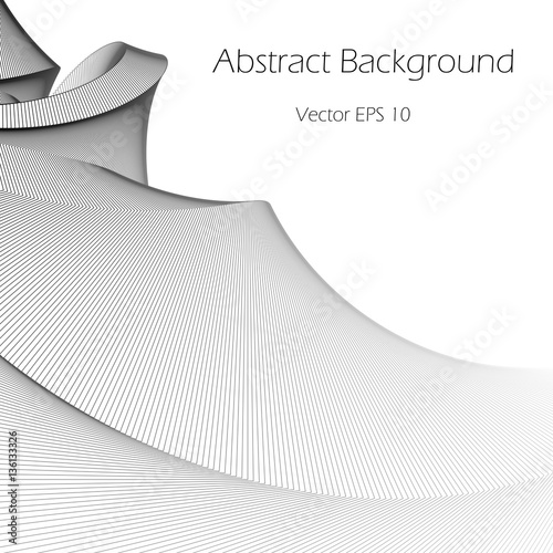 Abstract helical background   - vector illutration 