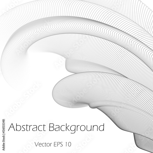 Abstract helical background   - vector illutration 