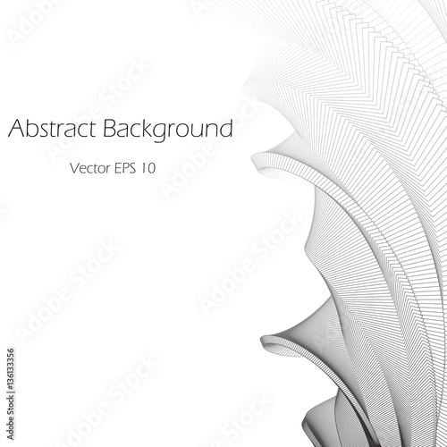 Abstract helical background   - vector illutration 