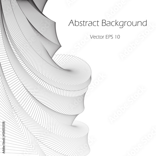 Abstract helical background   - vector illutration 