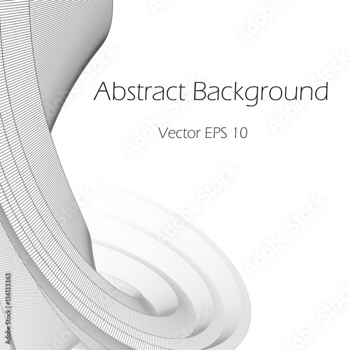 Abstract helical background   - vector illutration 