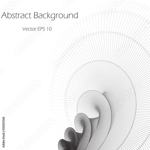 Abstract helical background   - vector illutration 