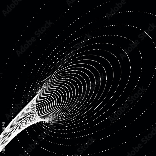 Infundibular vector futuristic  structure   