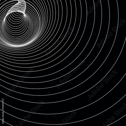 Infundibular vector futuristic  structure   