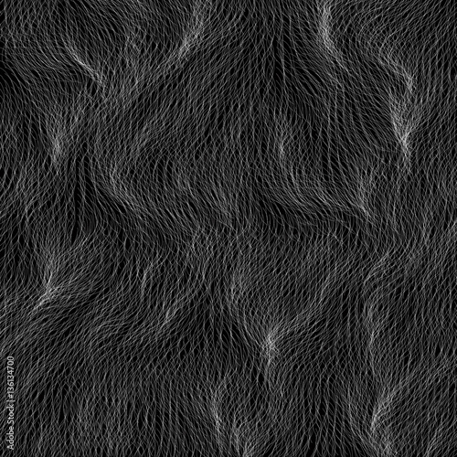 Wavy vector fur 