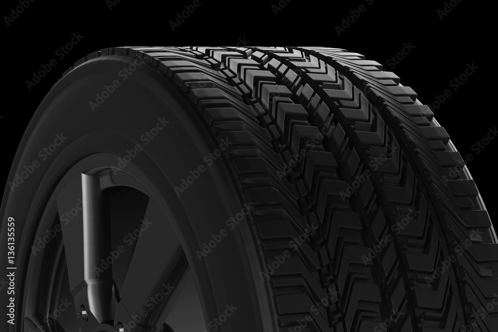 black tire texture