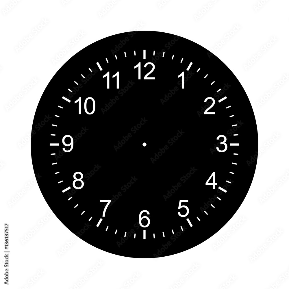 clock face blank isolated on white background
clock face blank isolated on white background